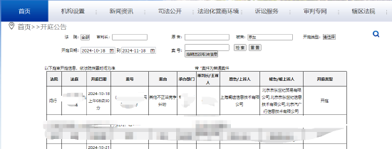 双 11 大战打响，途虎起诉京东养车禁止其使用“震虎价”开庭