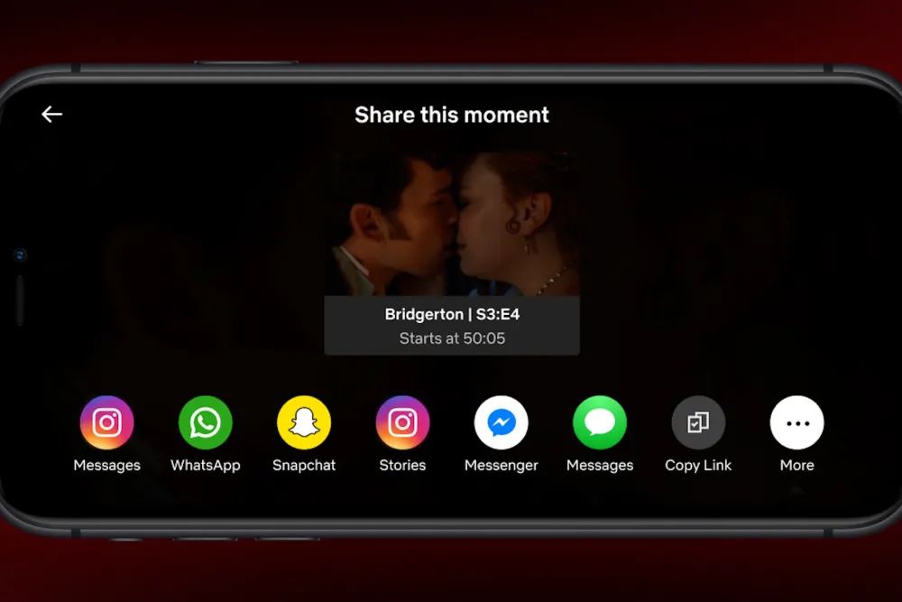 Netflix 推“Moments”新功能：保存、分享你喜欢的电影 / 电视剧片段