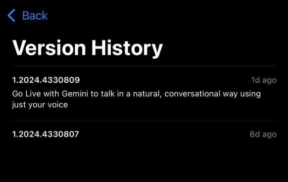 谷歌悄悄为苹果 iOS 平台推出 Gemini AI 独立应用，与 Siri 进行竞争