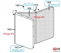 微软三折叠手机专利通过申请，或为 Surface Phone 铺路