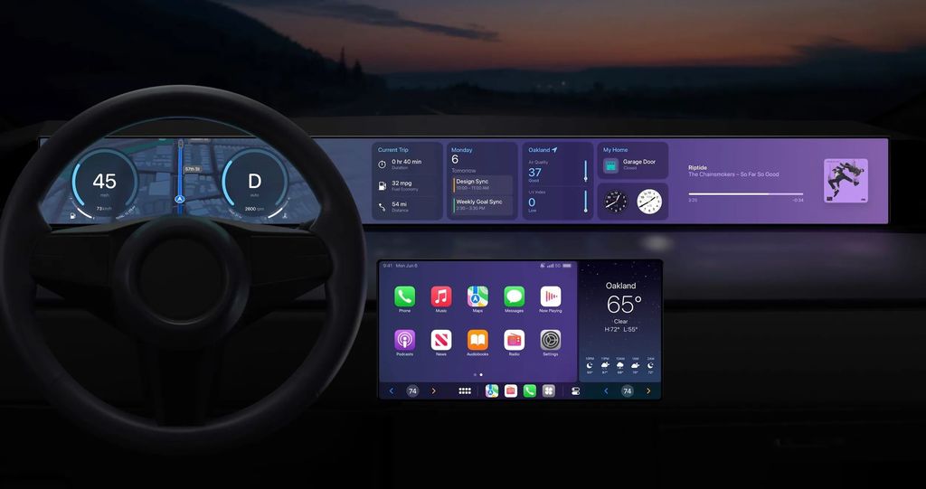 苹果下一代 CarPlay 设计图首度公开，2024 年发布计划悬念待解